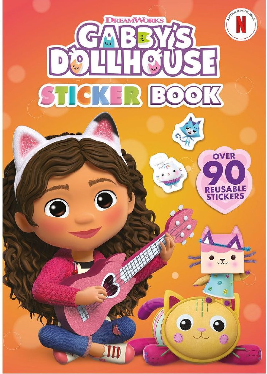 Gabbys Dollhouse Stickerboek
